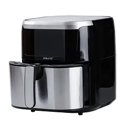 Аерофритюрниця безмасляна Sokany SK-10037 8.8л електрична сенсорне керування та таймер 1200Вт - мініатюра 2