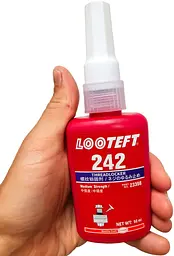 Анаеробний фіксатор різьби синій гвинтовий клей Locteft 242 50 мл