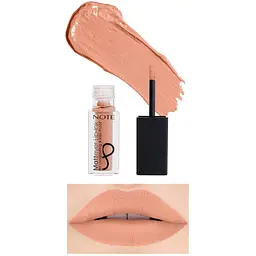 Матовий флюїд для губ Note Cosmetique Mattever Lip-Ink відтінок 01 First Love Beige 4.5 мл - мініатюра 3