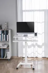 Мобільний робочий столик OfficePro White (ODM460W) - мініатюра 17