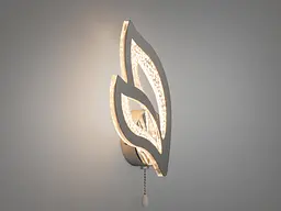 Світильник настінний LED Diasha 2455/1HR, 17W, 935 лм, хром, сучасний стиль для кухні - мініатюра 2