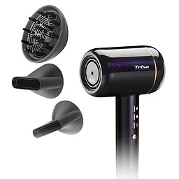 Фен Trisa 1050.8812 Ultra Ionic Pro темно-фіолетовий (5652) - мініатюра 2