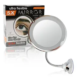 Дзеркало гнучке на присосці косметичне 5X Ultra Flexible Mirror