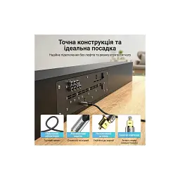 Кабель мультимедійний Optical Toslink 1.5m 5.1ch gray Vention (BAVHG) - мініатюра 4