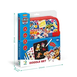 Дитяча набір для малювання "Paw Patrol" DoDo Toys 200518, 6 кольорових маркерів - мініатюра 5