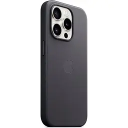 Чохол Apple FineWoven Case with MagSafe для iPhone 15 Pro Black (MT4H3ZM/A) [92955] - мініатюра 2