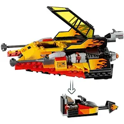 Конструктор LEGO Star Wars The Force Burner Сніговий винищувач 349 деталей (75414) - мініатюра 5