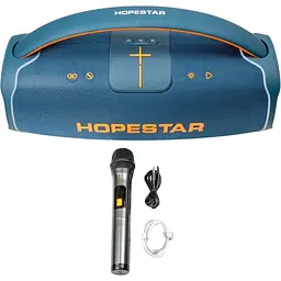 Портативна акустика Hopestar A65 Blue [164085] - мініатюра 11