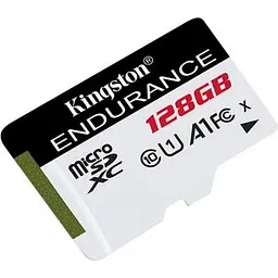 Карта пам'яті Kingston 128GB microSDXC class 10 UHS-I U1 A1 High Endurance (SDCE/128GB) - мініатюра 2