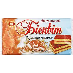 Бісквіт Бісквіт-Шоколад Фірмовий Згущене молоко 330 г