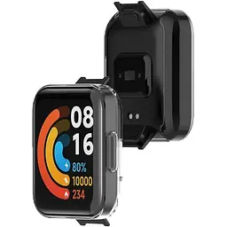 Чохол-накладка DK Silicone Face Case для Xiaomi Redmi Watch 2 Lite (clear) - мініатюра 3