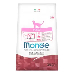 Сухий корм Monge Cat Indoor, 400 г (70005104) - мініатюра 2