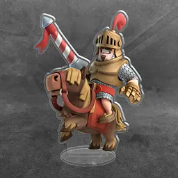 Акрилова колекційна фігурка Clash of Clans, Clash Royale Персонаж Принц 2 15 см - мініатюра 2