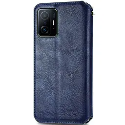 Чохол-книжка GETMAN Cubic Cover Case для Xiaomi 11T\11T Pro [Blue] [66811] - мініатюра 4