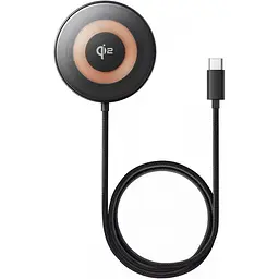 Бездротовий зарядний пристрій Baseus Simple Mini4 15W Universal Explorer Edition Cosmic Black (P10273300121-01) [151030]
