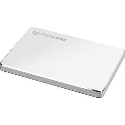 Зовнішній жорсткий диск Transcend 2tb StoreJet 25C3S Silver (TS2TSJ25C3S) - мініатюра 2
