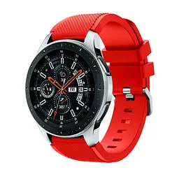 Силіконовий ремінець Watchbands для Samsung Gear S3 - червоний (WB001REDS3) - мініатюра 2