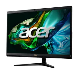 Комп'ютер персональний моноблок Acer Aspire C24-1800 23.8' FHD Intel i3-1305U 16GB F512GB UMA WiFi кл+м без ОС чорний (DQ.BLFME.00L) - мініатюра 2