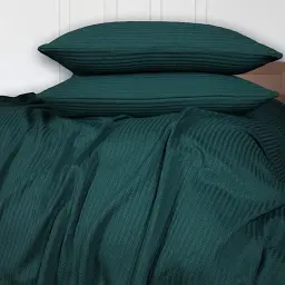Покривало MirSon Піке Arrowline Emerald 240х240 см смарагдове (2200011048239) - мініатюра 4