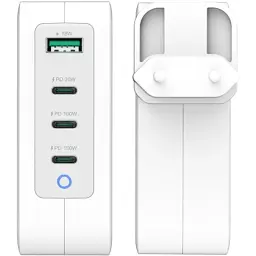 Зарядний пристрій J5create 1xUSB + 3xUSB-C 130W GaN QC3.0/PD/PPS (JUP43130E-EN) - мініатюра 3
