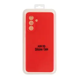 Чохол Silicone Cover з рамкою камери A Samsung Galaxy A56 5G A566 Red (36975_3609712) - мініатюра 2