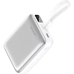 Зовнішній акумулятор Proove Neutron 10000mAh 22.5W Silver/White (PBNE22022206) [152193] - мініатюра 2