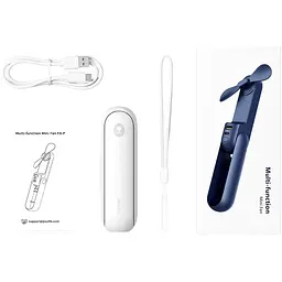 Портативний вентилятор JisuLife F8X White [167293] - мініатюра 7