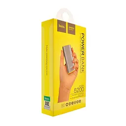Додаткова батарея Hoco B21 (5200mAh) Grey - мініатюра 4