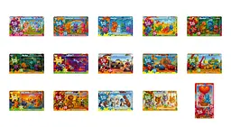 М'які пазли 20 елементів Danko Toys в асортименті - мініатюра 2