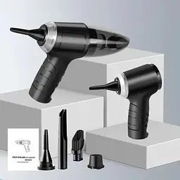 Бездротовий пилосос Grikey F3 портативний 2 в 1 два режими вдув/видув 120W Чорний (GK591) - мініатюра 3