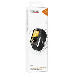 Фітнес-трекер Borofone BD16 Smart bracelet Black - мініатюра 5