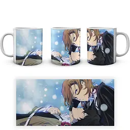 Кухоль GeekLand Bungou Stray Dogs Проза Бродячих Псів Чуя Дазай BSD 01 330 мл білий - мініатюра 4