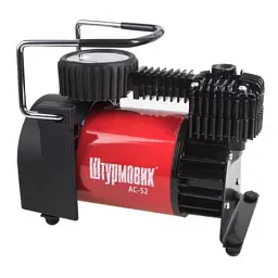 Автомобільний компресор Штурмовик AC-52 150psi/15Amp/40л (AC-52) - мініатюра 2