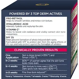 Денний регенеруючий крем для обличчя L'Oreal Paris Revitalift Laser х3 SPF 25 50 мл (A9247102) - мініатюра 3