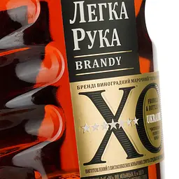 Бренді Легка Рука X.O. 40% 0.5 л  - мініатюра 3