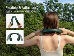 Вентилятор Jisulife Neck Fan Life3 FA14 Green - мініатюра 8
