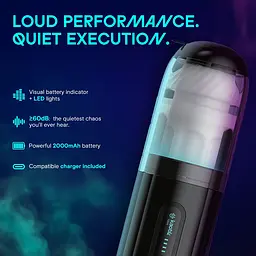 Смарт-мастурбатор Kaotik Labs The Shockwave, режим edging, імітація фрикцій - мініатюра 19
