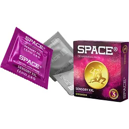 Презервативи Space Sensory XXL Гороскоп 36 шт. (12 уп. х 3 шт.) - мініатюра 4