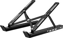 Підставка для ноутбука OfficePro LS320HUB Black (LS320HUB) - мініатюра 1