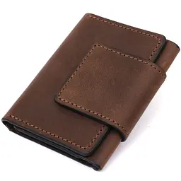 Шкіряна візитниця GRANDE PELLE 7х10х1 см acs0025913
