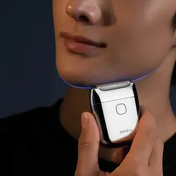 Електробритва шейвер Xiaomi Doco Metal Max Electric Razor (RS001) білий - мініатюра 5