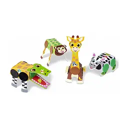 Набір для творчості Melissa & Doug Веселі тварини Сафарі (MD30190) - мініатюра 3