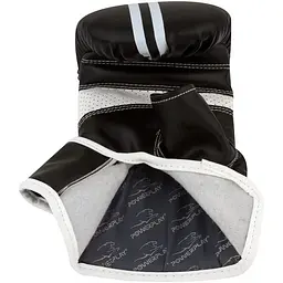 Рукавиці боксерські Power Play 3025, Black/White - M - мініатюра 5