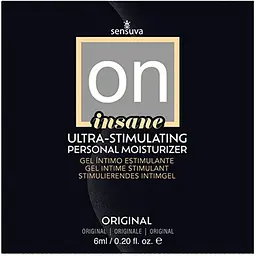Пробник стимулюючої змазки Sensuva - Ultra-Stimulating On Insane (6 мл)