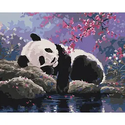 Картина за номерами Солодкий сон панди Brushme 40x50 см кольорова 000277695