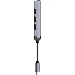 Концентратор ColorWay USB-C 4-в-1 USB2.0х3/USB3.0 (CW-HUB04) - мініатюра 8