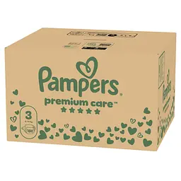 Підгузки Pampers Premium Care Розмір 3 (6-10 кг) 180 шт (8006530223720) - мініатюра 3