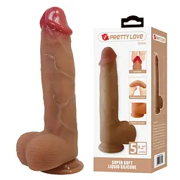 Фалоімітатор Pretty Love Orton 9.2 Super Soft Liquid Silicone Dildo PRETTY LOVE BW-008141N 103591