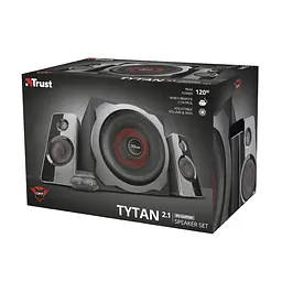Комплект акустики 2.1 Trust GXT 38 Tytan Ultimate Bass Speaker Set Black - мініатюра 6