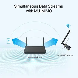 Адаптер WiFi TP-Link TP-Link Archer T2E AC600, PCI-Express x1 - мініатюра 6